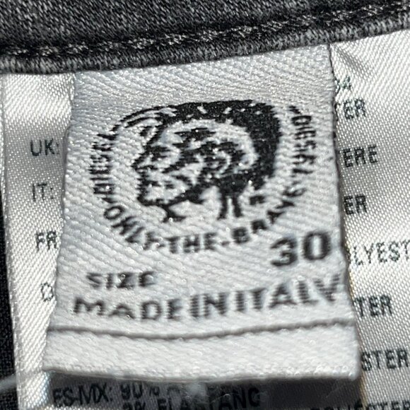 Diesel Krooley-X-SP-NE Jogg Jeans, Grey Slim Carrot Men's Size 30 - Excel. Cond - Picture 12 of 13